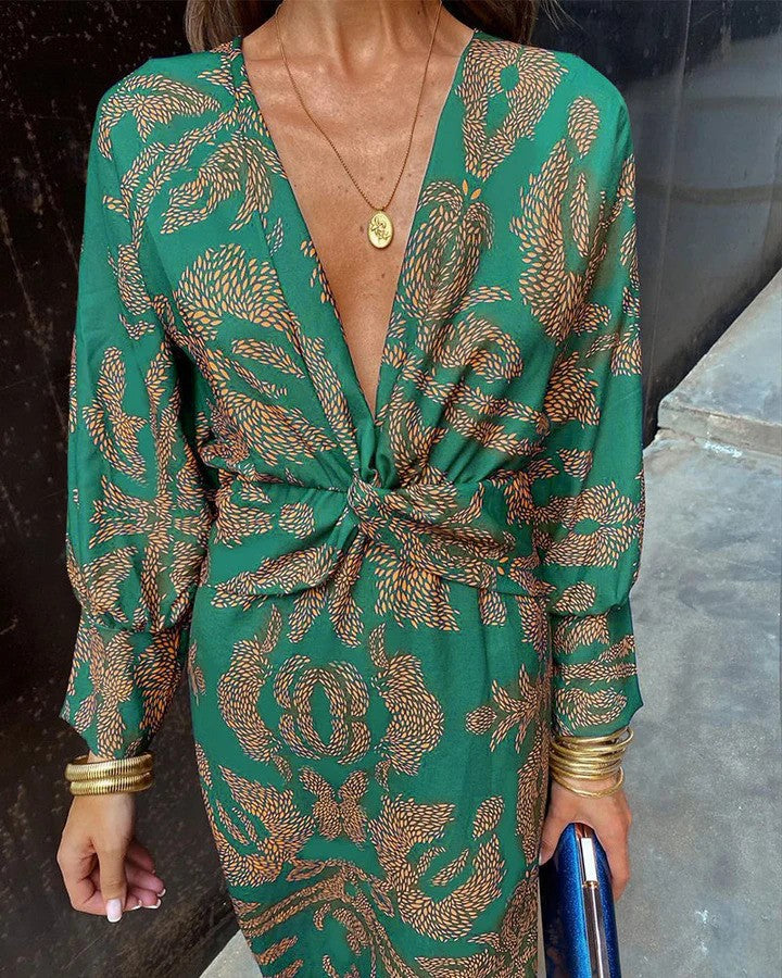 FERNANDA | Luksusowa Boho Maxi Sukienka