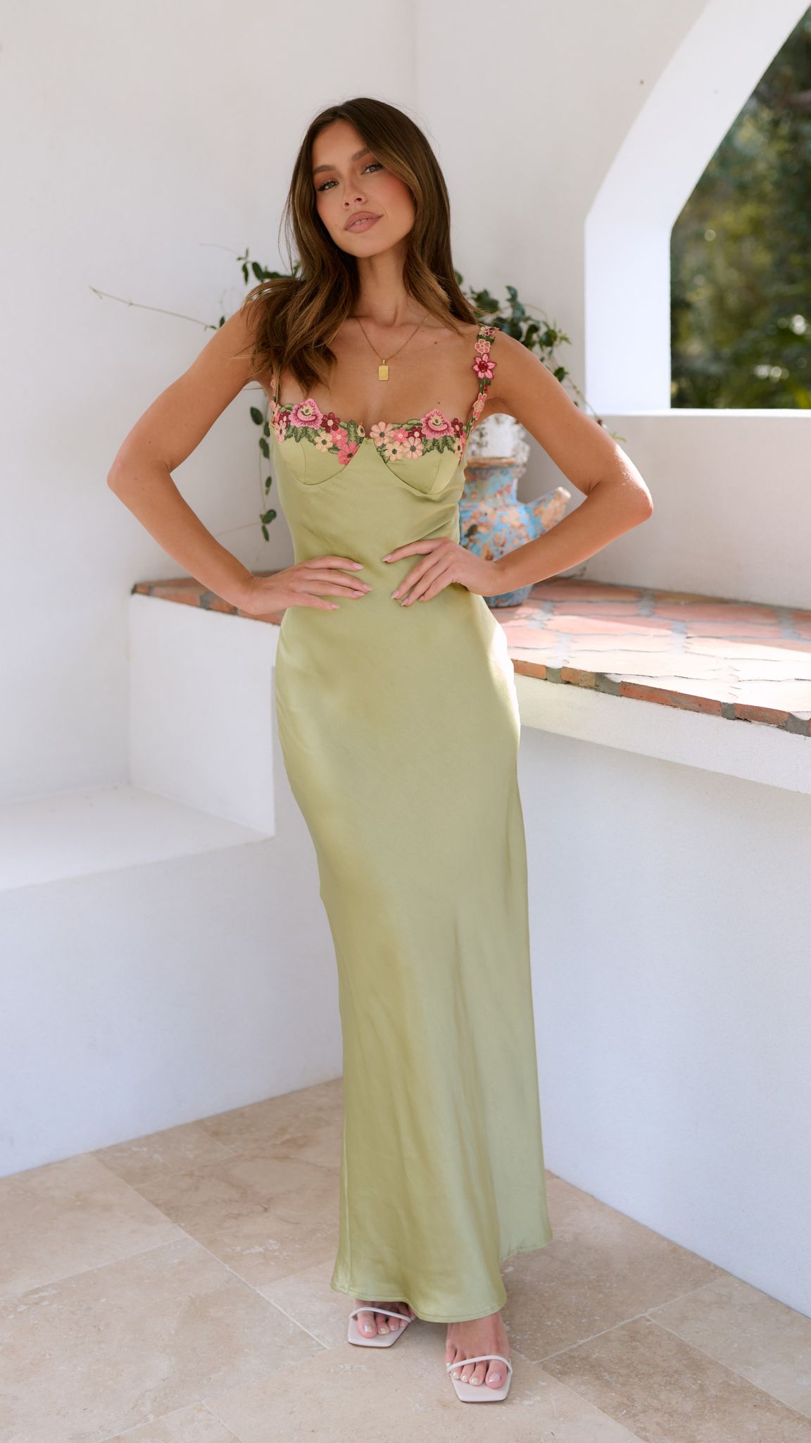 CHELSEY | Elegancka Sukienka Maxi
