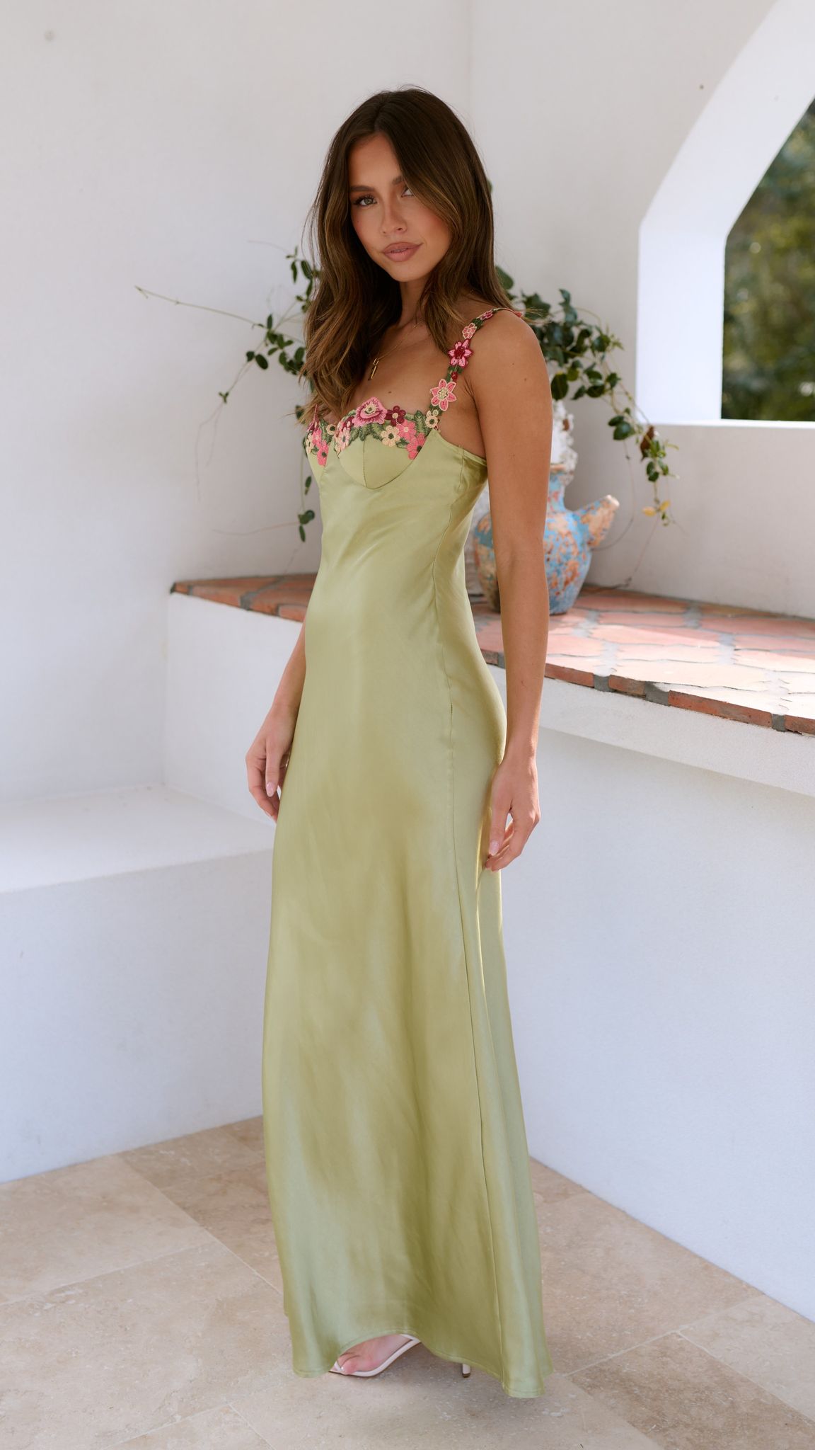 CHELSEY | Elegancka Sukienka Maxi